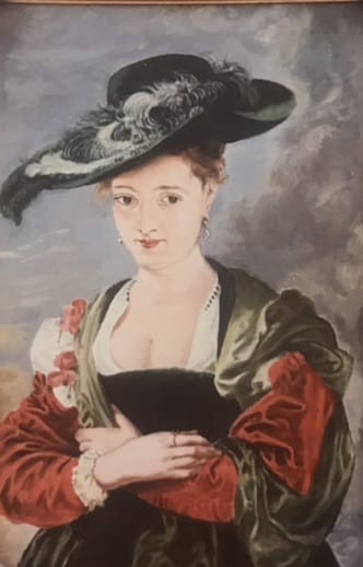 Ritratto di Suzanne Fourment - (Pieter Paul Rubens)