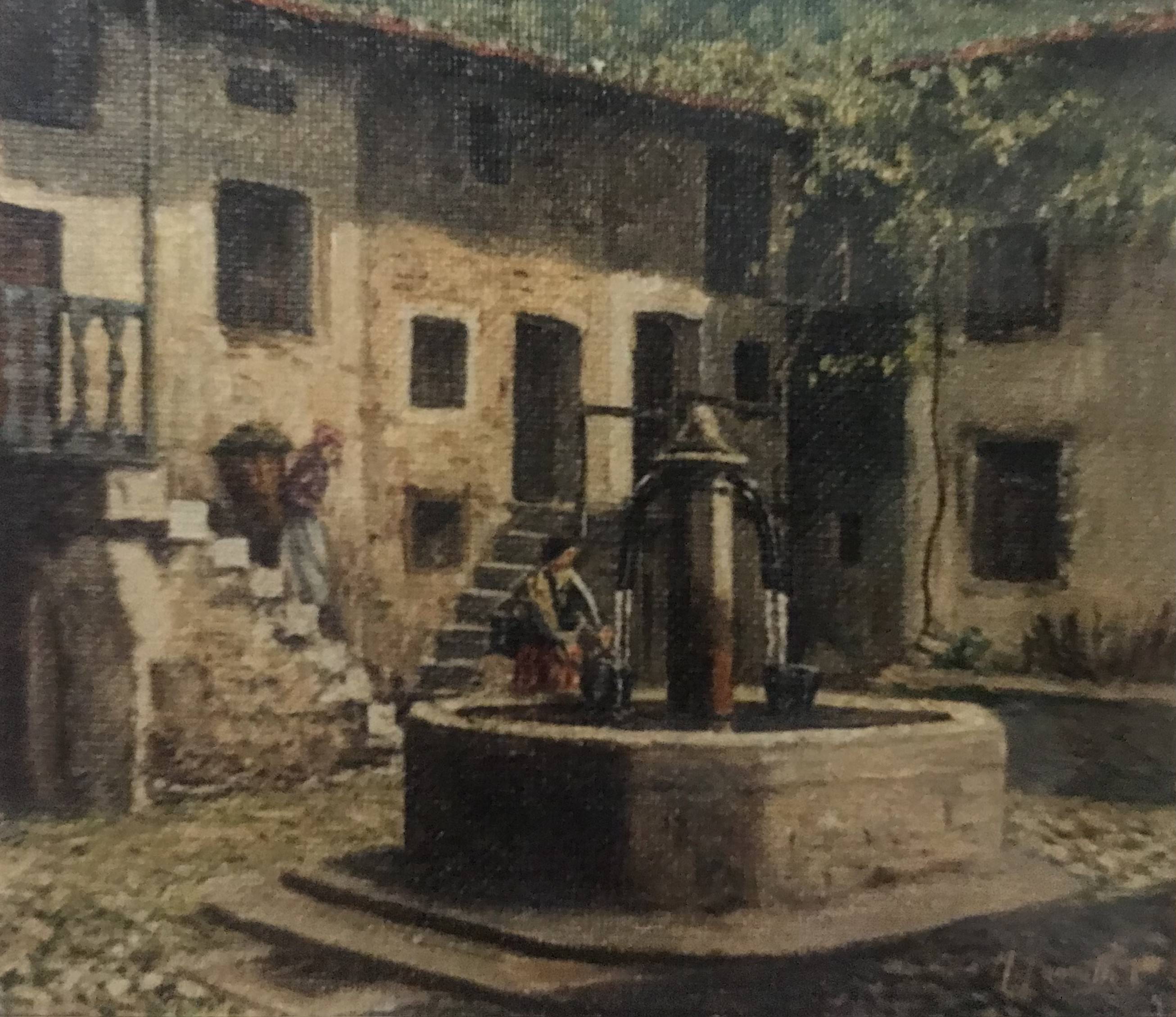 Palazzetto a Roccolana Veneto - olio su tela 30x40