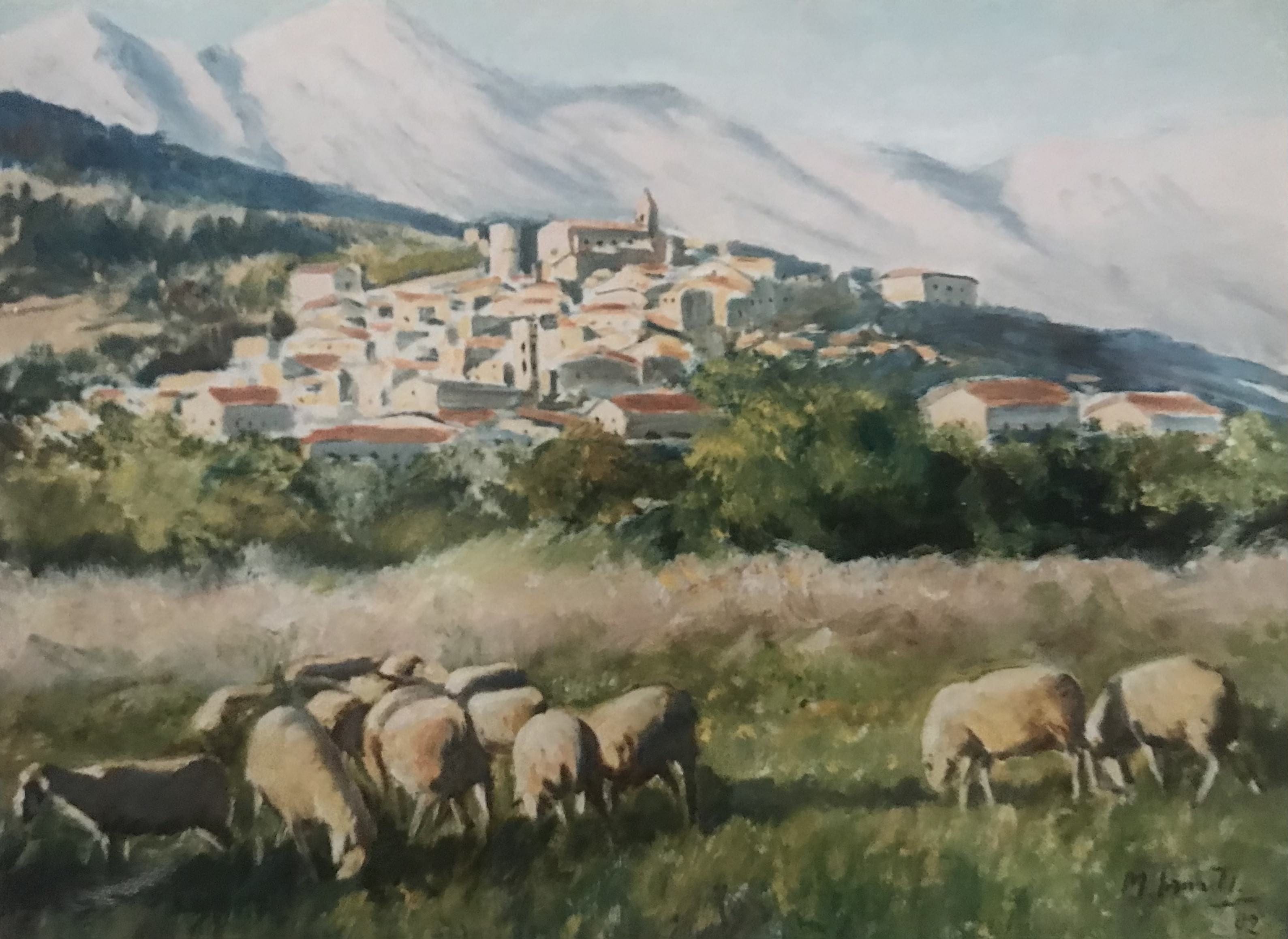 Panorama di Scurcola Marsicana (AQ)